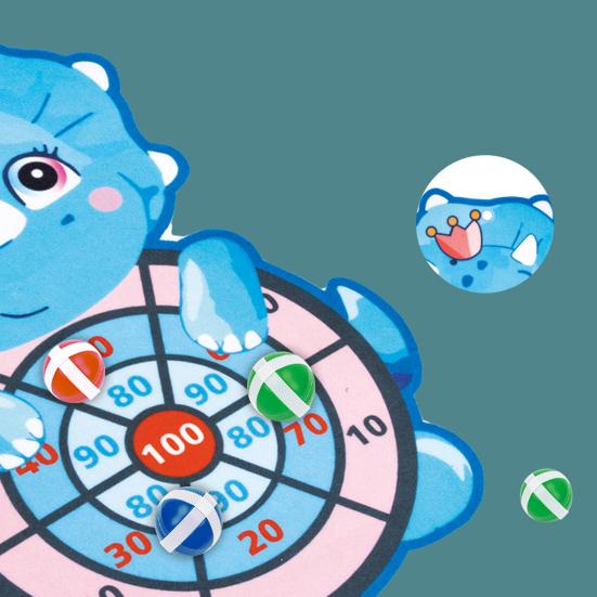 Липкий мяч, динозавр, лук, стрела, забавные шарики на присоске для тренировок в помещении для мальчиков, безопасная игрушка для девочек