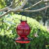 Hanging Glass Hummingbird Feeder Leak-Proof Bird Water Container Creative Bird Feeder Outdoor