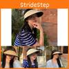Elegant Widebrim Womens Straw Hat For Sun Protection And Shield Uv