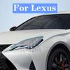 Для Lexus RC F RC350 Защитная пленка для тонировки фар автомобиля PPF Дымчато-черная TPU Антицарапающиеся аксессуары для фар автомобиля