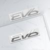 AANA1 Car Styling For KIA EV6 GT-Line EV Electric Logo Metal 3D Letter Rear Trunk Decals Emblem Badge Glossy Black Decor Accessories