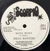 12-дюймовая пластинка MEGA BANTON Money Money CDBS64 Black Scorpio 1994 UK Регги Ска Даб Б/у