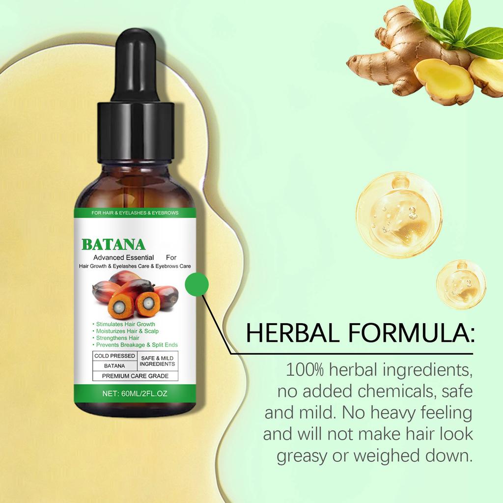 Batana For Hair Growth Oilhair Growth Oilhair OilStimulates Hair Growth Batana Moisturizes And Repairs Dryness60ml
