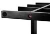 Todgar Bamboo Wine Rack Black