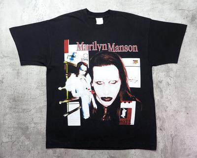 Винтажная футболка Marilyn Manson Antichrist Superstar 1990-х годов Размер XL