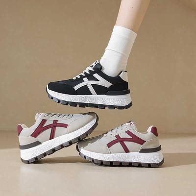 Кроссовки на горячем воздухе женские новые весенне-летние дышащие для маленьких ног с мягкой подошвой для бега