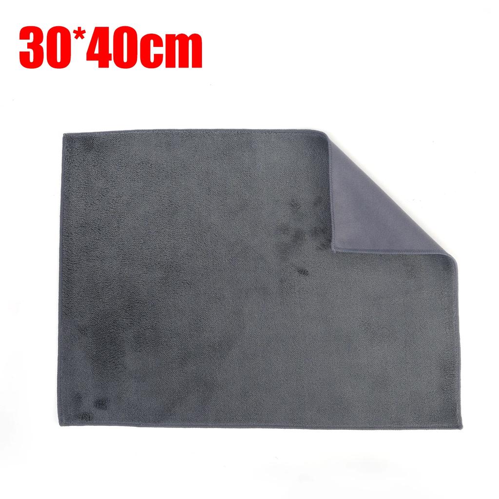 Car Maintenance Towel Deer Skin Velvet Seamless Doublesided Wash Towel Wiping Cloth Super Absorbent No Hair Lose Car Accessories