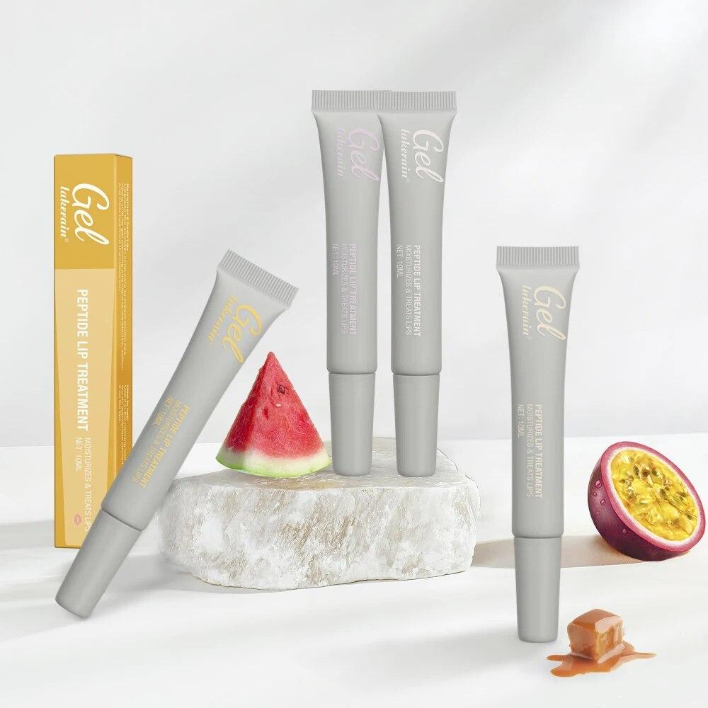 Moisturizing Peptide Lip Treatment Lip Mask Gel Remove Dead Skin Lipstick Base Lip Cream Lip Care 10ml