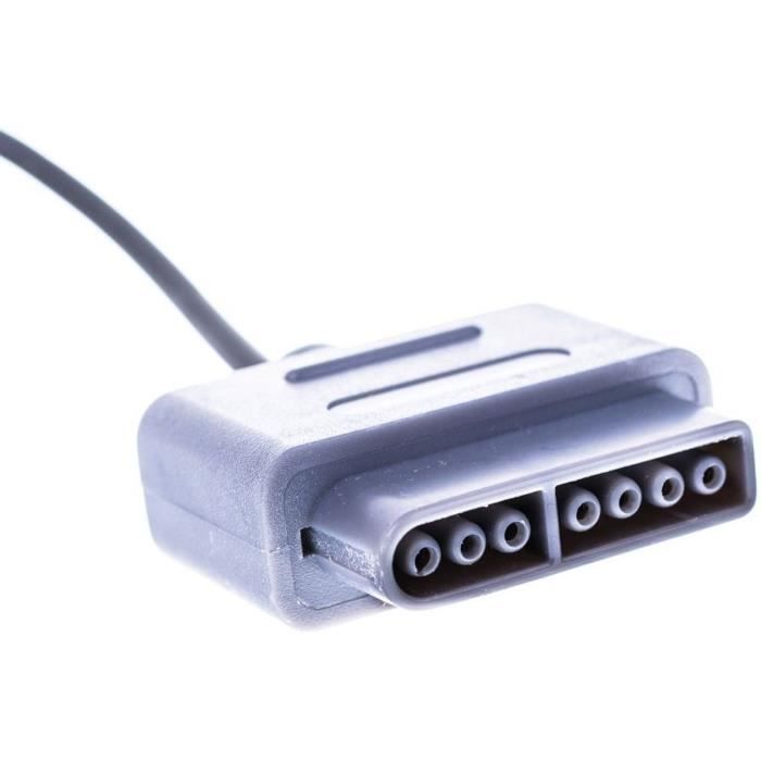 Manette de jeu - FREAKS AND GEEKS - SNES - Filaire - 1,8m - Garantie 3 ans