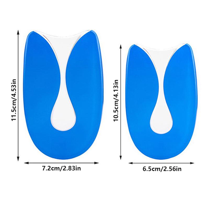 1 пара гелевых стельок, подушечки для пятки, снимают боль в ногах, защищают от подошвенного фасциита, поддерживают шпоры, подушечки для обуви, вставки для ухода за ногами