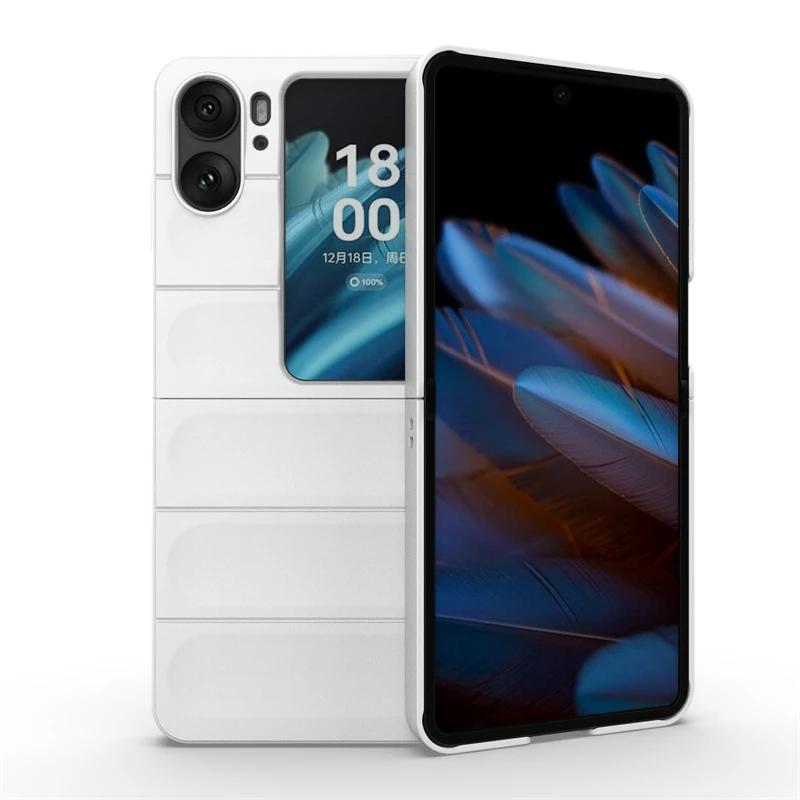 Чехол для OPPO Find N2 Flip 5G Global Back Cover Phone Case Liquid Silicone Anti Fall Shockproof Armor Find N2 Cases Funda Coque
