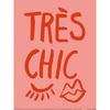 1x Studio III Trs Chic Pink Print