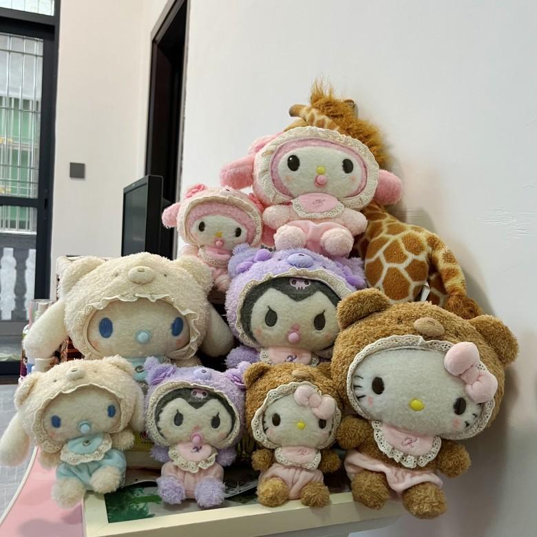 Sanrio Cinnamoroll Plush Toy With Short Pile Fabric For Kids Room Decor And Gift