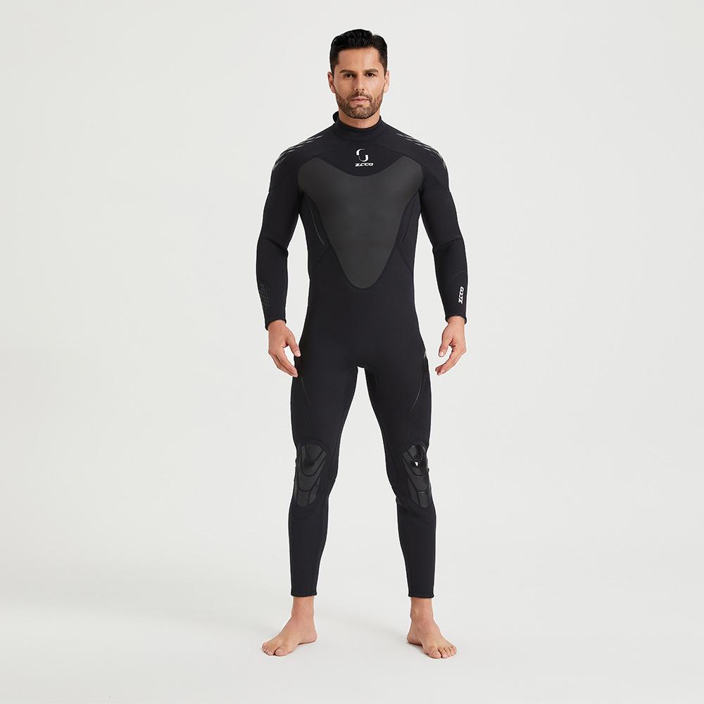 ZCCO 3mm Diving Suit Women's Warm Diving Suit Men's Snorkeling And Swimming Suit Jellyfish Suit Cold Proof Diving Suit One-piece Wet Suit