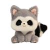 Animals Raccoon Plush Toy Wrist Pad Animal Plush Doll Home Decor Sitting Animals Plush  Children
