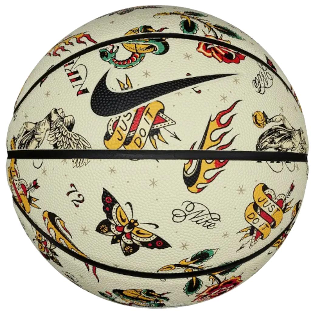 Nike 8P Prm Энергетический Сдутый Мяч, Унисекс бежевый Баскетбол