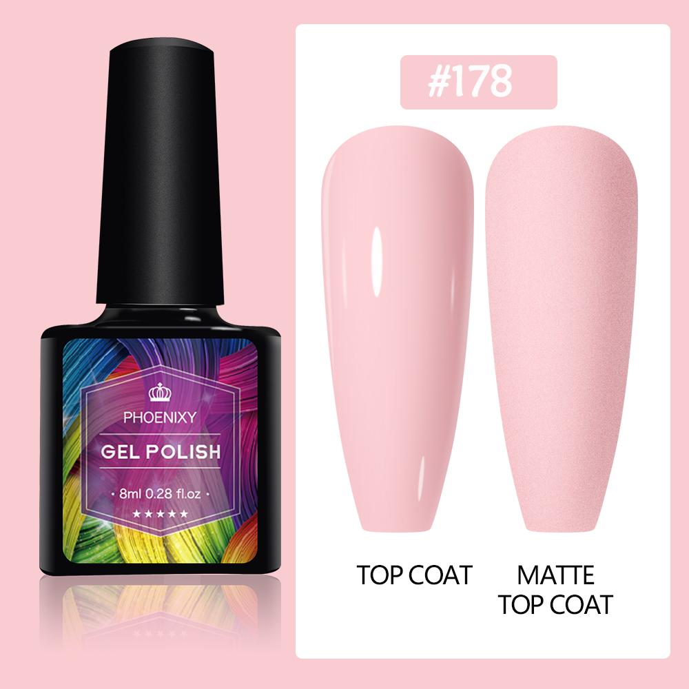 PHOENIXY 82 шт., 8 мл гель-лак для ногтей, УФ-гель для ногтей, стартовый набор, замачиваемый гель-лак, гель-лак для ногтей, дизайн ногтей, маникюр, салон «сделай сам», дома