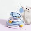 Cat Toy Self Fun Fun Cat Turntable Creative Personality Flying Saucer Leaky Food Cat Turntable Cat Stick Cat Ball
