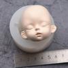 3D Doll Head Baby Face Silicone Mold Handmade Soap Clay Plaster Mold Fondant Chocolate Mold Biscuit Sugar Craft Mold DIY