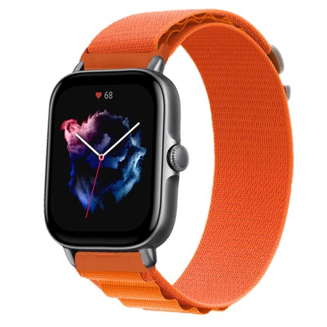 Ремешок 20 мм 22 мм для часов Samsung Galaxy Watch 5 pro 4 Amazfit GTS 2/2e/3/4/mini/GTR 4/3/3 Pro/2/2e/47 мм Stratos 2 3, нейлоновый браслет Correa Amazfit, двусторонний ремешок