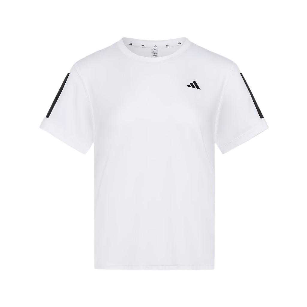 Adidas T Shirts Women's White/Black Crew Neck KU8746