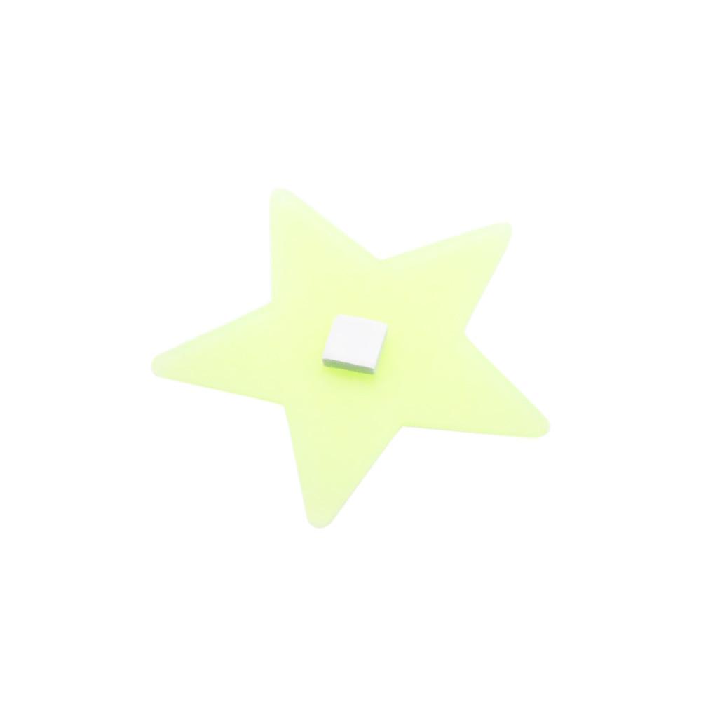 Glow-in-Dark Star Wall Sticker Set Adhesive Bright and Realistic Stars for Starry Sky Kids Bedroom Wall Decor