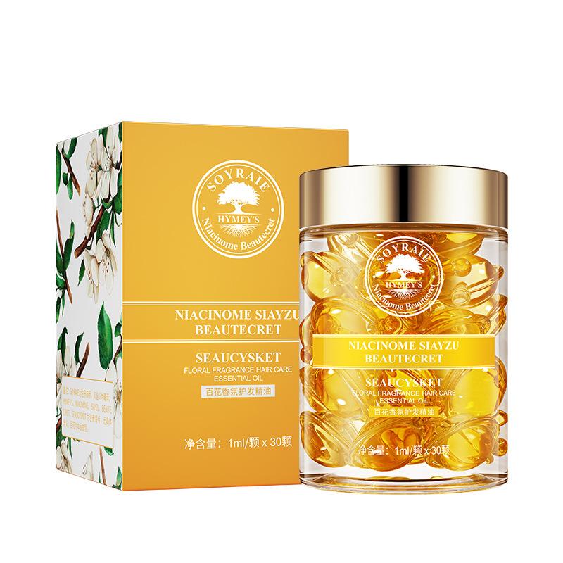 Масло для волос с ароматом цветов, увлажняющий уход, освежающее мягкое масло для ухода за волосами