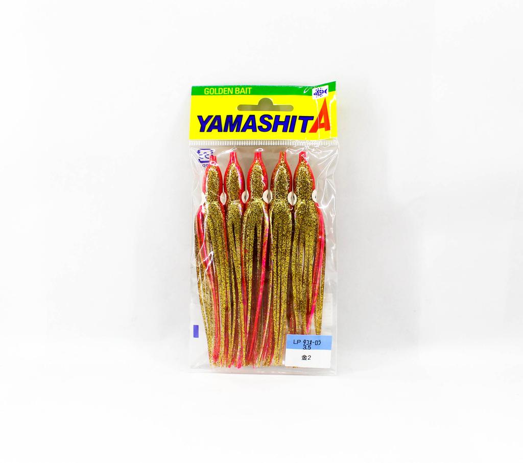 Yamashita Ikanago Aurora Squid Skirt 3.5 inch (5 pc per pack) KIN2 (1182)