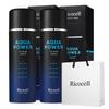 Эссенция Ricocell Perfect Men Aqua Power All-in-One Essence 2 шт. + сумка для покупок / Отбеливание Улучшение морщин Упругость Увлажнение, 150 мл, 1 шт.