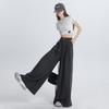 Thin Style Tile Pants for Women Summer Thin Drooping Bell-bottom Pants Wide-leg Loose Versatile Jeans for Women Summer Thin