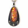 Natural Opal Pendant 925 Sterling Silver 47 ct Oval Gemstone for Him October Birthday Birthstone
