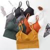 Sport Yoga Bra Women Vest Fitness Padded Sexy Running Gym Bra Wire Free Breathable Sleep Shockproof Sports Bra