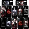 Чехол для телефона Samsung Galaxy S25 S24 S23 iPhone 16 15 Xiaomi Redmi Note 14 13 12 16E 11 Pro Max OPPO Moto Huawei Cartoon Tokyo Ghoul Ken Kaneki Cover