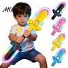 Neon Spinner Gifts for Boys 4-in-1 Spinning Fidget Lightsaber Toy, LED Colorful Light Up Rotatable Blade with Fun Desk Toys Anxiety Motion Sensor