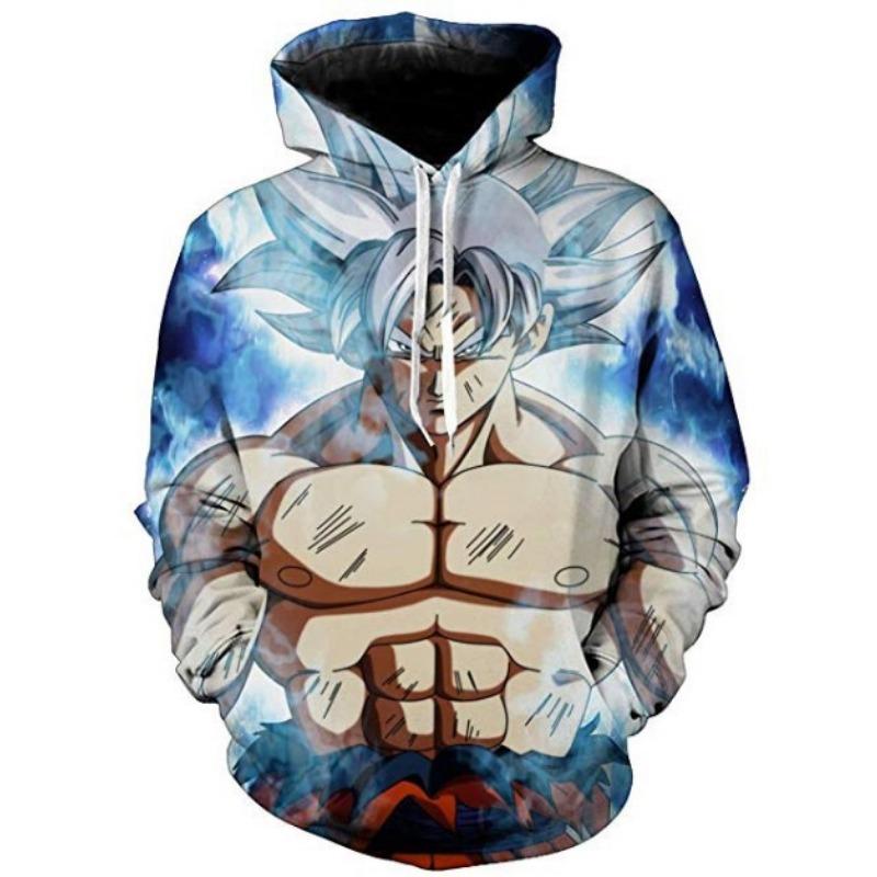 3D аниме Dragon Ball принтованный свитер серии пуловер Generation Tide Brand Hoodie Gift Pink Goku