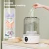 Underwear Washer with Laundry Cup Cordless Small Washing Machine Rechargeable Portable Washing Machine for Bra Underwear Socks