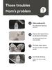 Портативный беспроводной подогреватель для детского молока - Изолированный, перезаряжаемый, с контролем температуры, для путешествий