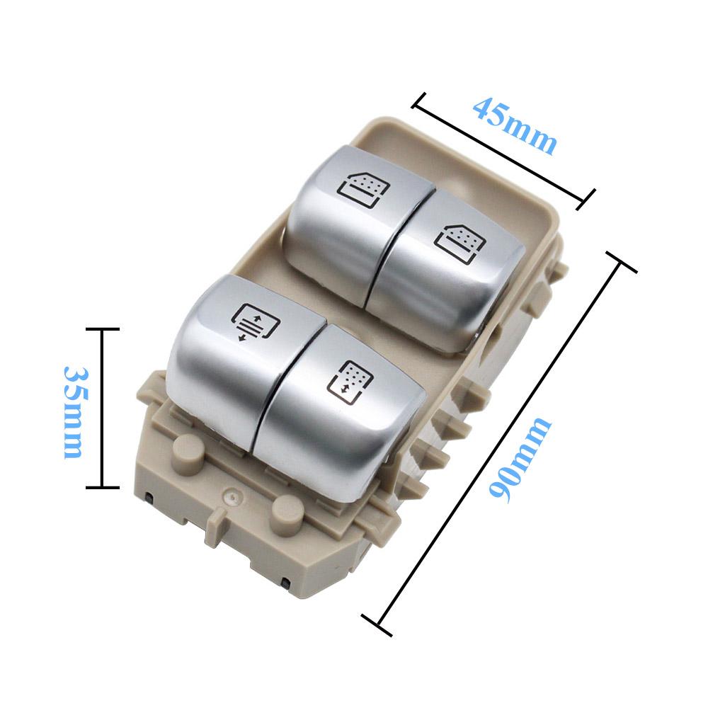 Car Switch Rear Window Power Electric Replacement For Mercedes BENZ S E Class W222 W213 S550 S600 S300 S350 E180 E200 2229051505