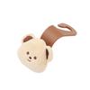 Cartoon Bear Car Seat Back Hook Plush Flower Hanging Holder Automobile Piggy Storage Hanger Interior Accessories