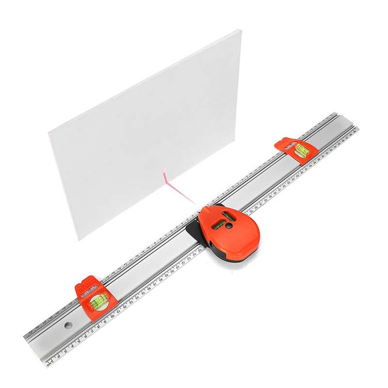 Новые метрические линейки Уровень Многоцелевая мера Лазерный уровень Алюминиевая линейка и Горизонтальный Вертикальный Выравниватель Стандарт