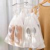 10/20/30Pcs Set Shoe Dust Covers Non-Woven Dustproof Drawstring Clear Storage Bag Travel Pouch Shoe Bags Drying Shoes Protect