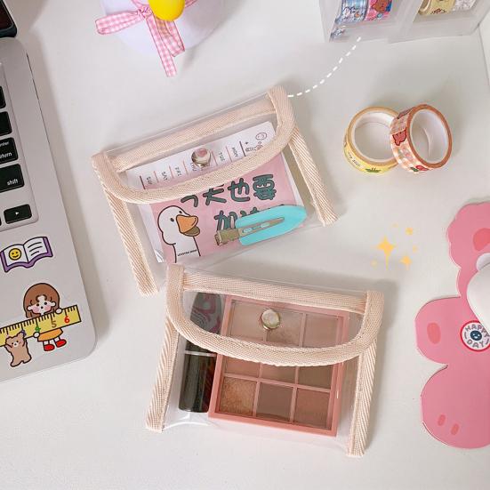 Полезная ПВХ Высококачественная маленькая сумка для хранения карточек, органайзер для макияжа, сумка для хранения помады