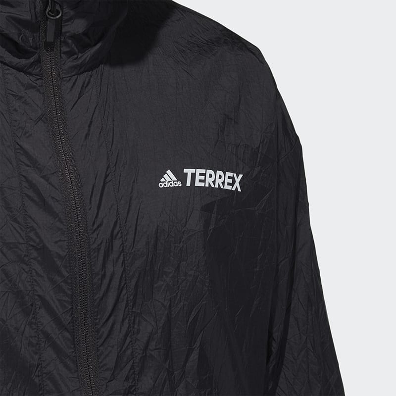 adidas Куртки Мужские Черные С Капюшоном Умеренные Прочие GN7601