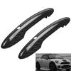 F54 F55 F56 F57 F60 Covers Carbon Fiber Black Carbon Fiber Door Handles High Universality Fitment Car Aesthetics