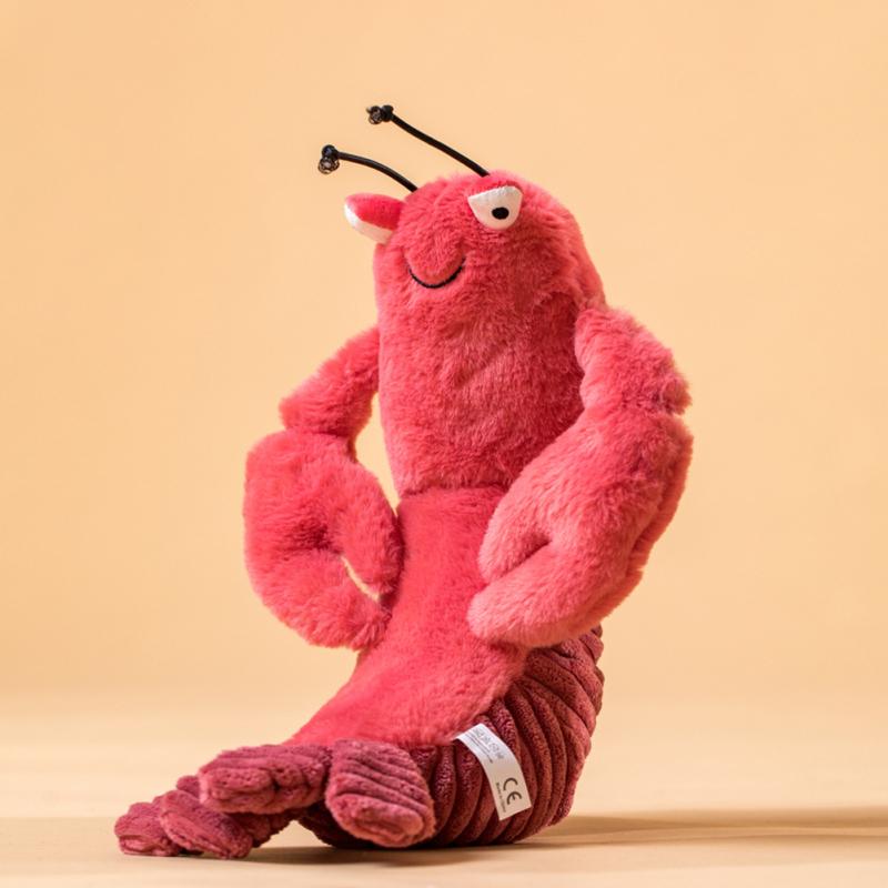 Larry Cute Sheldon Shrimp Crab Crayfish Plush Doll Toys Soft Stuffed Animal Plush Toys For Birthday