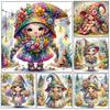 5D Diy Diamond Painting Christmas Diamond Mosaic Children's Hobby Santa Girl Cross Stitch Cartoon Picture Home Decoration