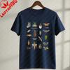 Vintage Entomology Shirt Beetle Moth Butterfly Insect Graphic  Tees Granola  Camping Clothes Cottagecore Bug Shirt