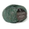 Whimsical Bottle Green Fluffy Wool (76)