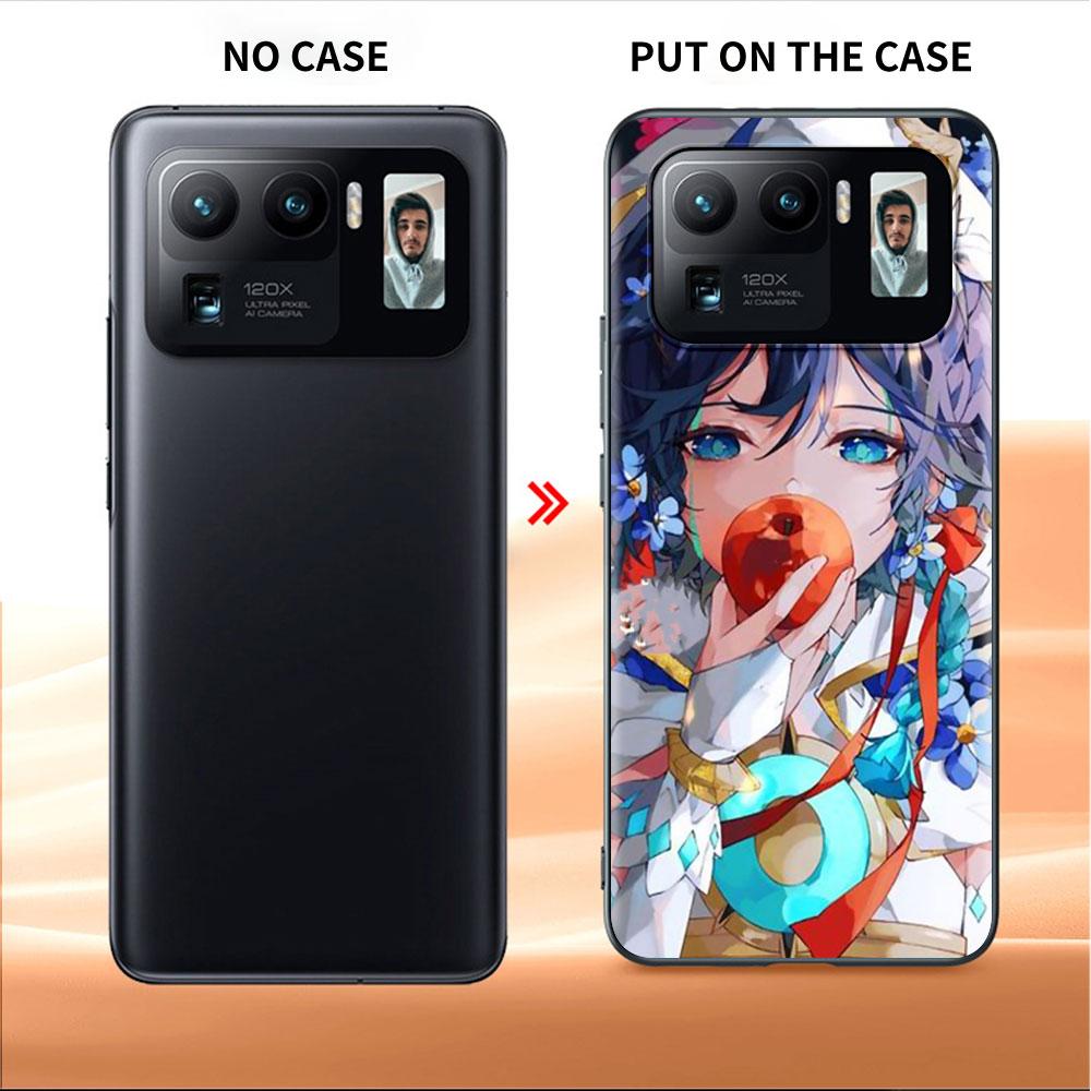 Чехол для Xiaomi Mi Poco X3 X4 NFC M3 Mi 11 11T 10 T 9T 12 9 10T Lite, силиконовый чехол на заднюю панель телефона Genshin Impact Raiden Shogun Baal