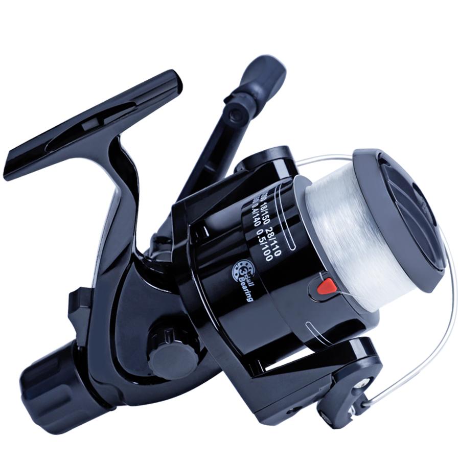 FTK Spinning Fishing Reels 5.1:1 Wheel Plastics Spinning Reel Fishing Lure Wheel Vessel Bait Casting Flying Fishing Trolling